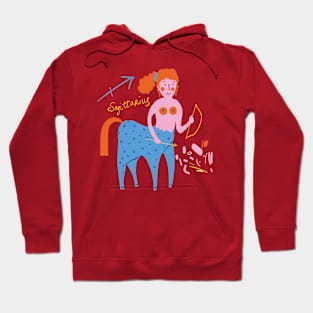 Zodiac sign - Sagittarius Hoodie